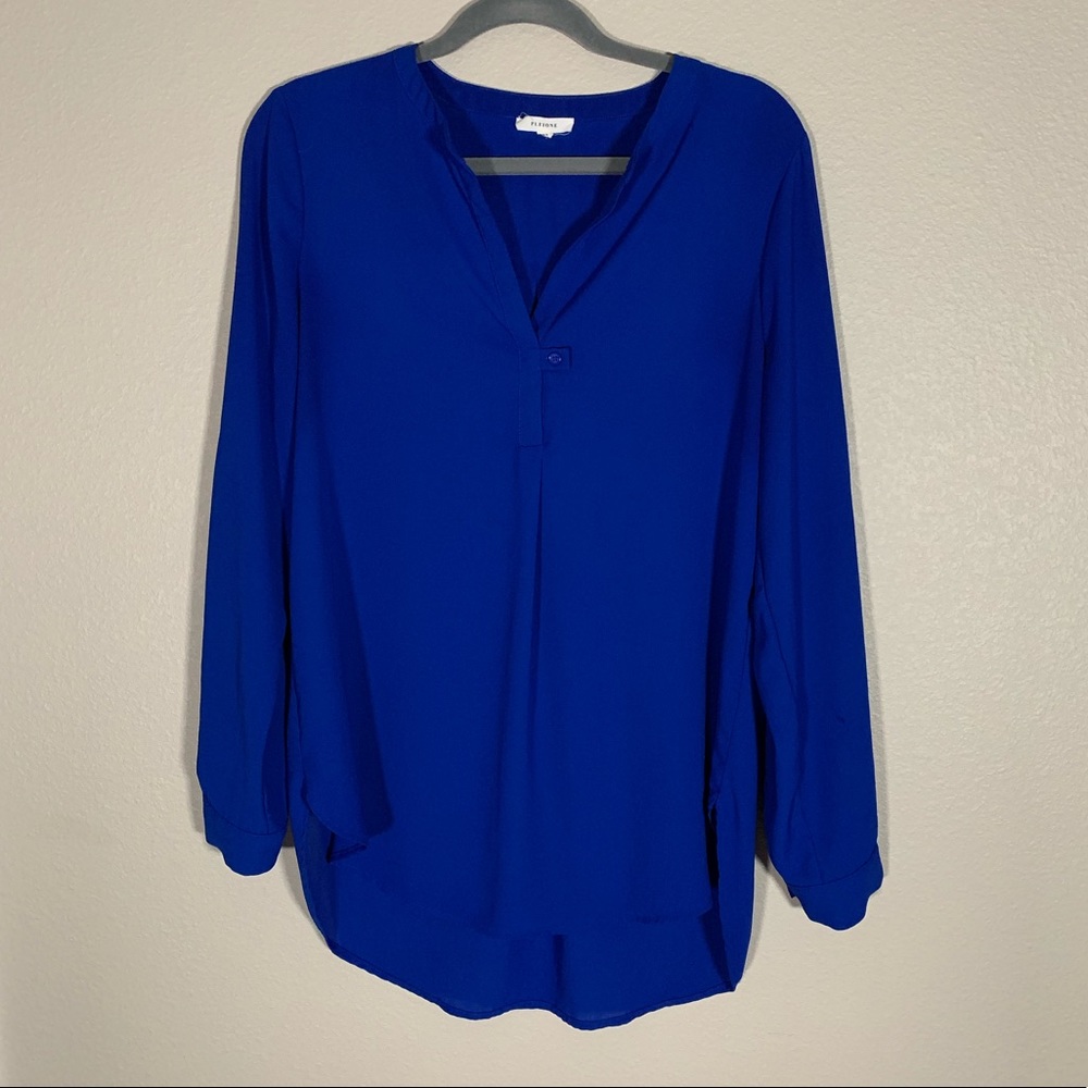 *2 for $10* Pleione Cobalt Blue Blouse